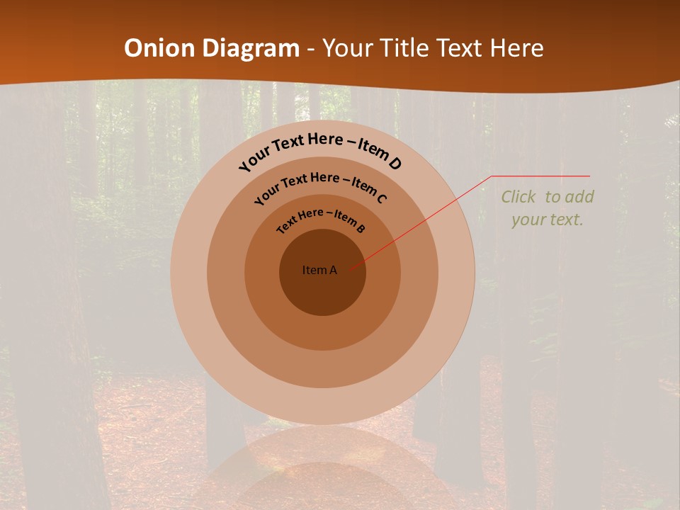 Bright Beautiful Forest PowerPoint Template