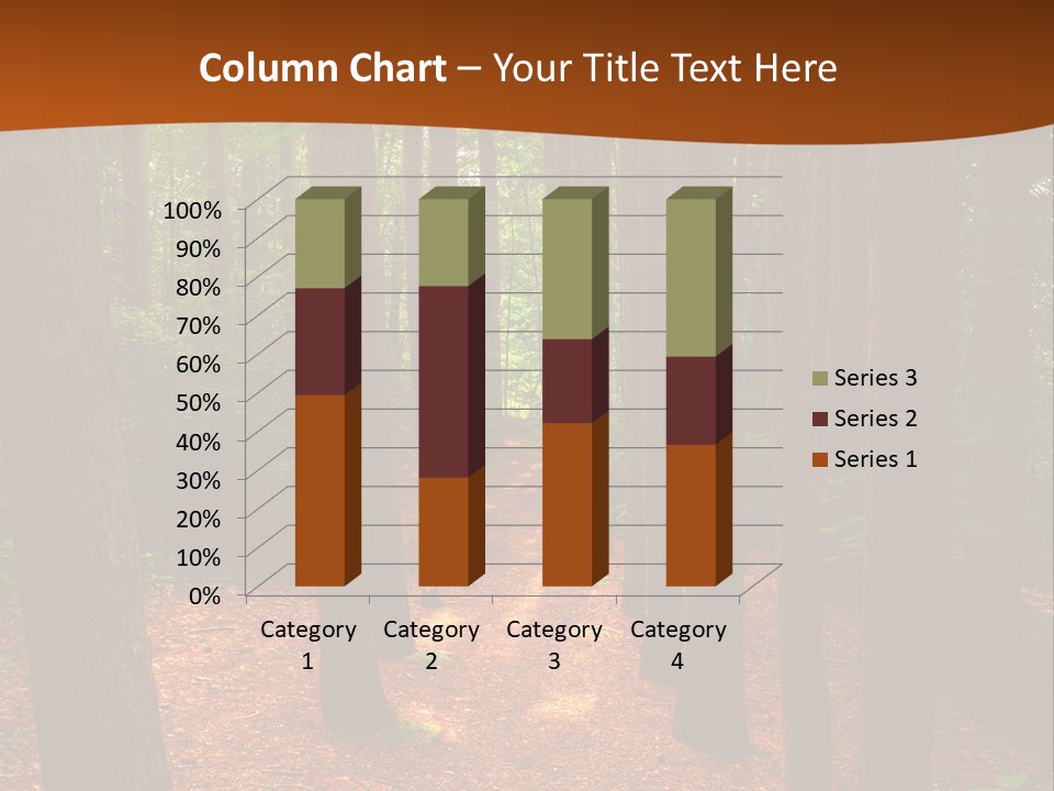 Bright Beautiful Forest PowerPoint Template