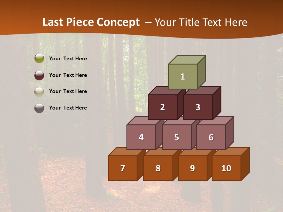 Bright Beautiful Forest PowerPoint Template