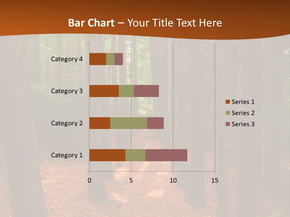 Bright Beautiful Forest PowerPoint Template