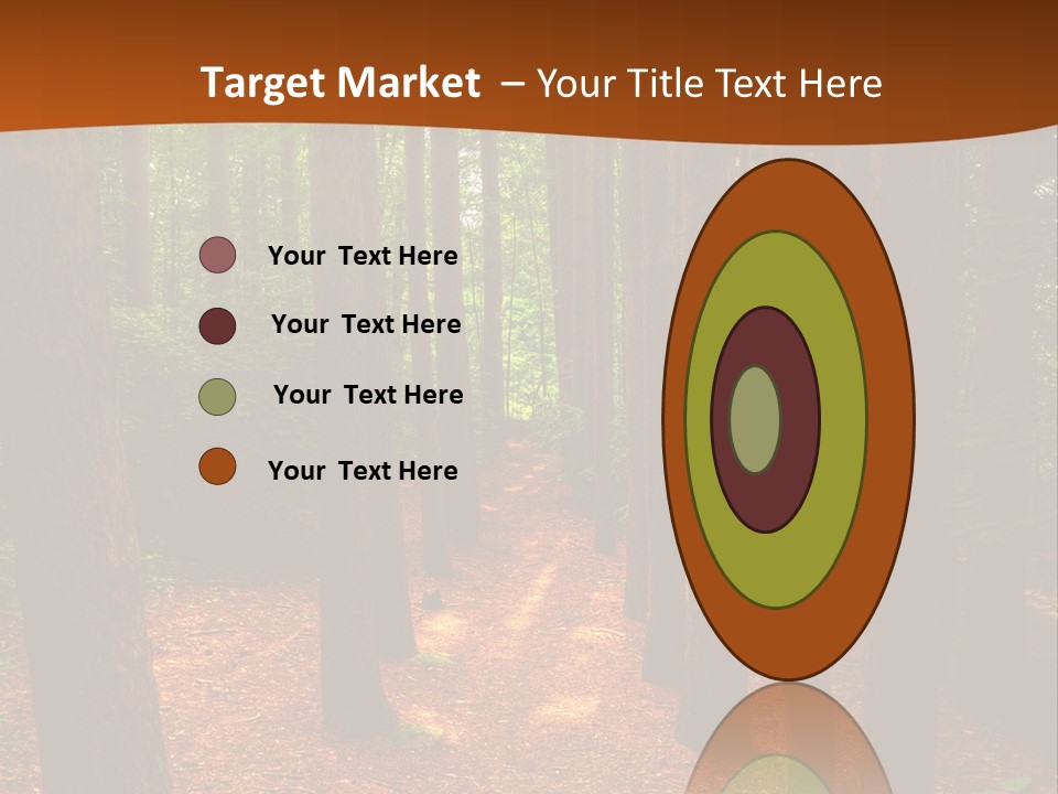 Bright Beautiful Forest PowerPoint Template