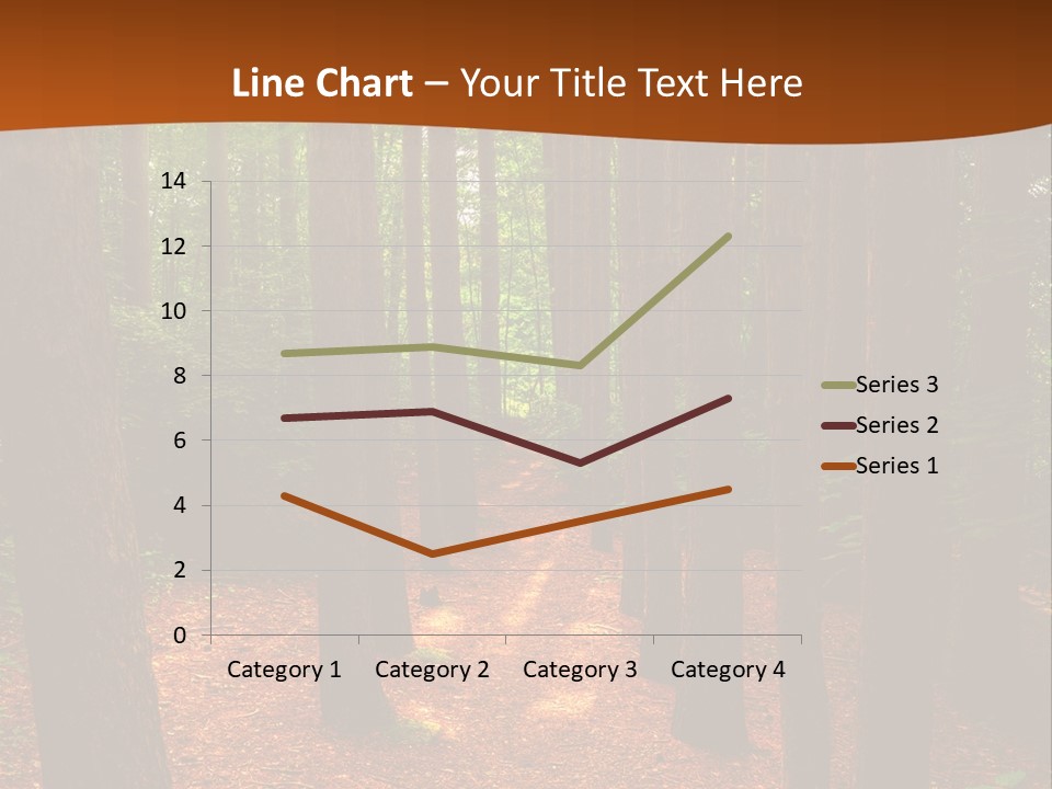 Bright Beautiful Forest PowerPoint Template