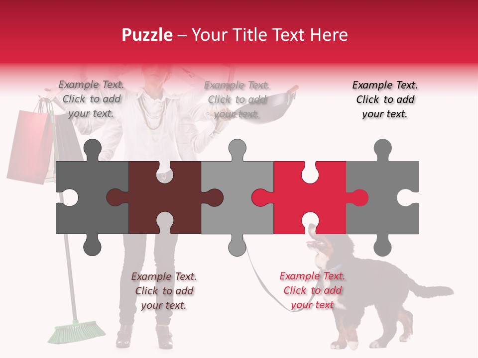 Occupation One Person Caucasian PowerPoint Template