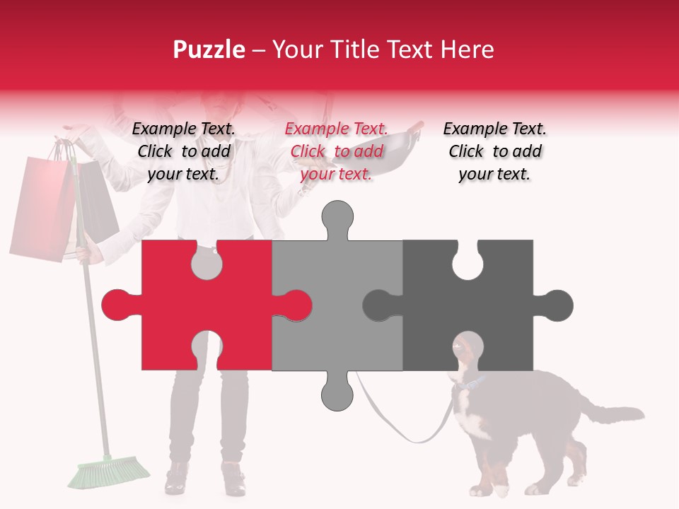 Occupation One Person Caucasian PowerPoint Template