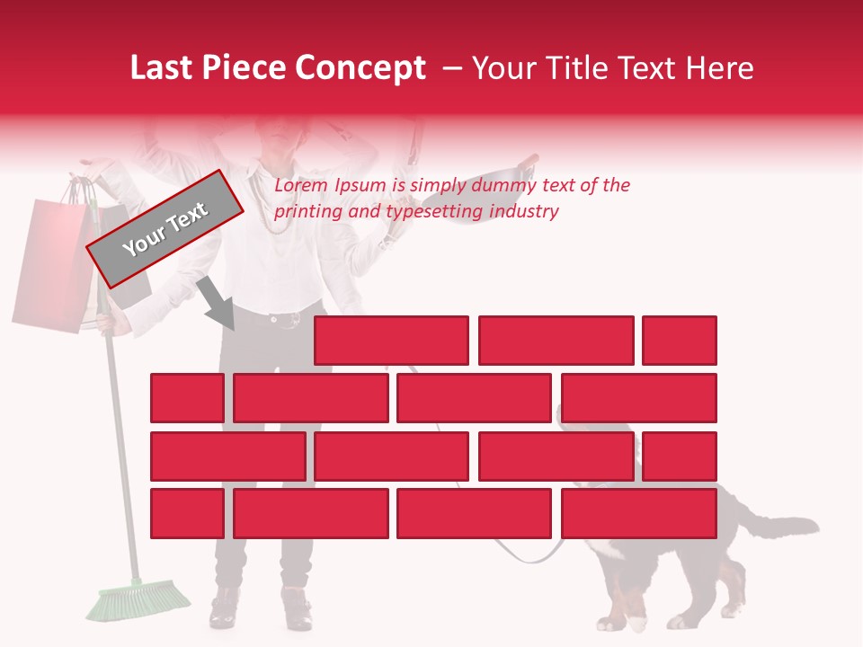 Occupation One Person Caucasian PowerPoint Template