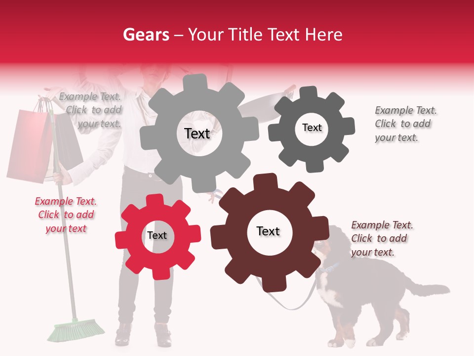 Occupation One Person Caucasian PowerPoint Template