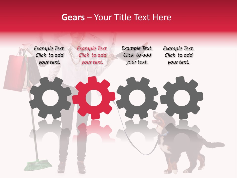 Occupation One Person Caucasian PowerPoint Template