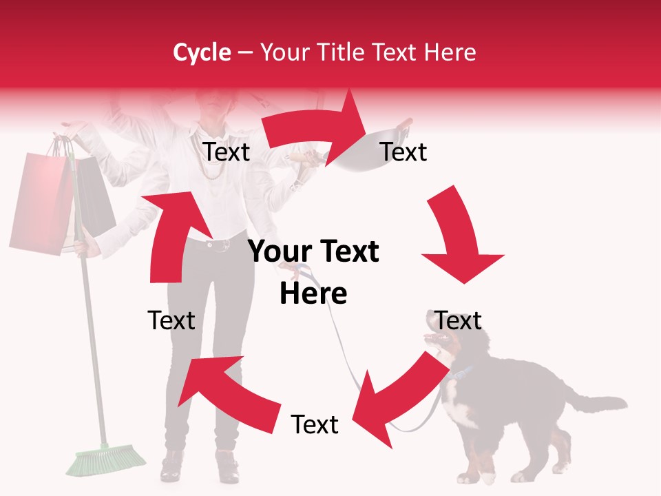 Occupation One Person Caucasian PowerPoint Template