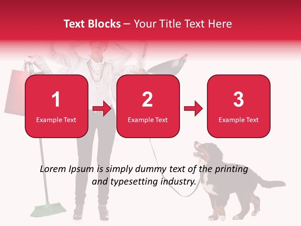 Occupation One Person Caucasian PowerPoint Template