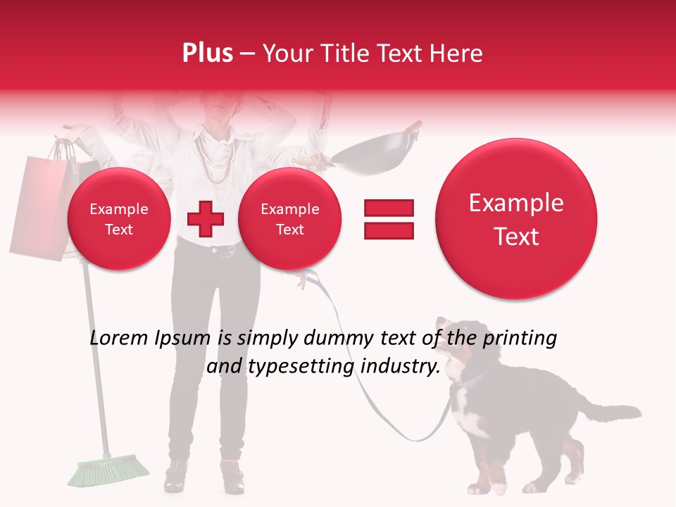 Occupation One Person Caucasian PowerPoint Template