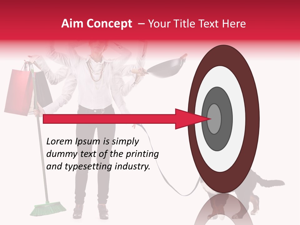 Occupation One Person Caucasian PowerPoint Template