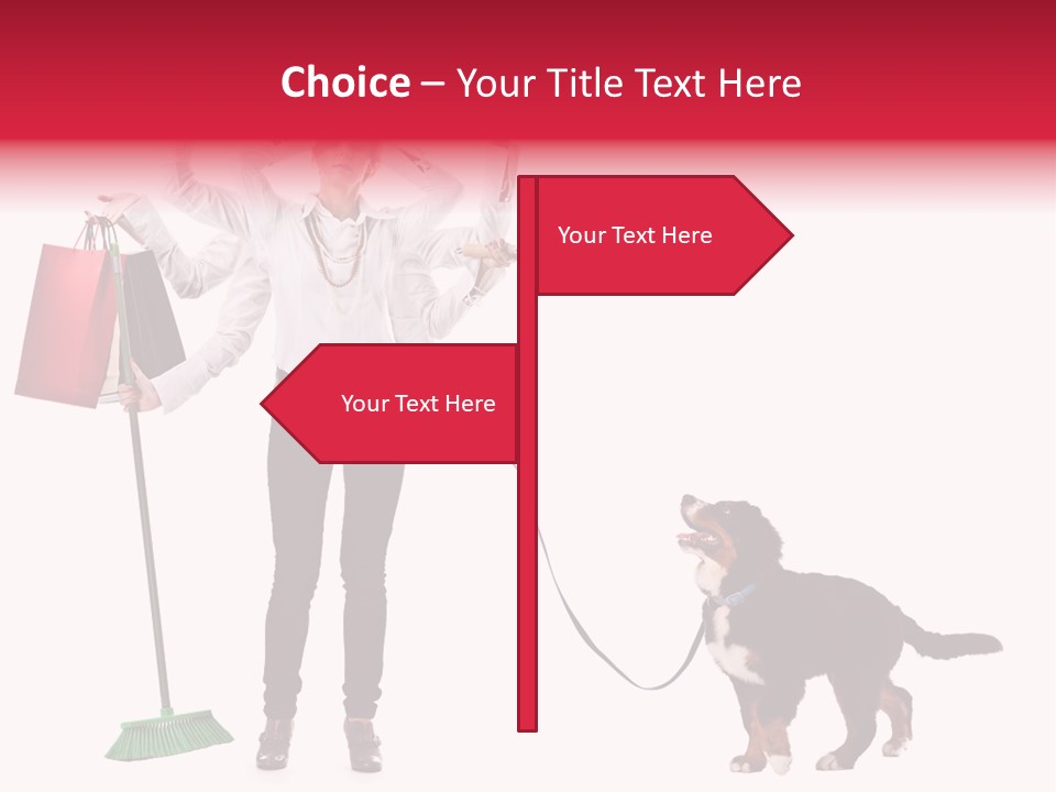 Occupation One Person Caucasian PowerPoint Template