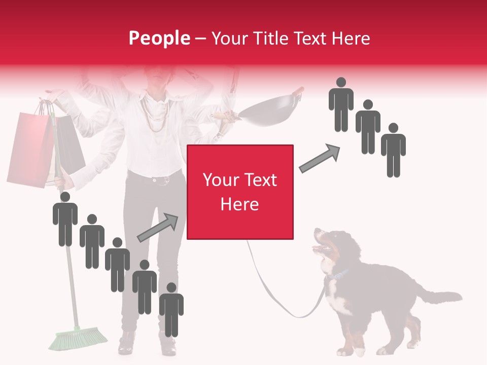 Occupation One Person Caucasian PowerPoint Template