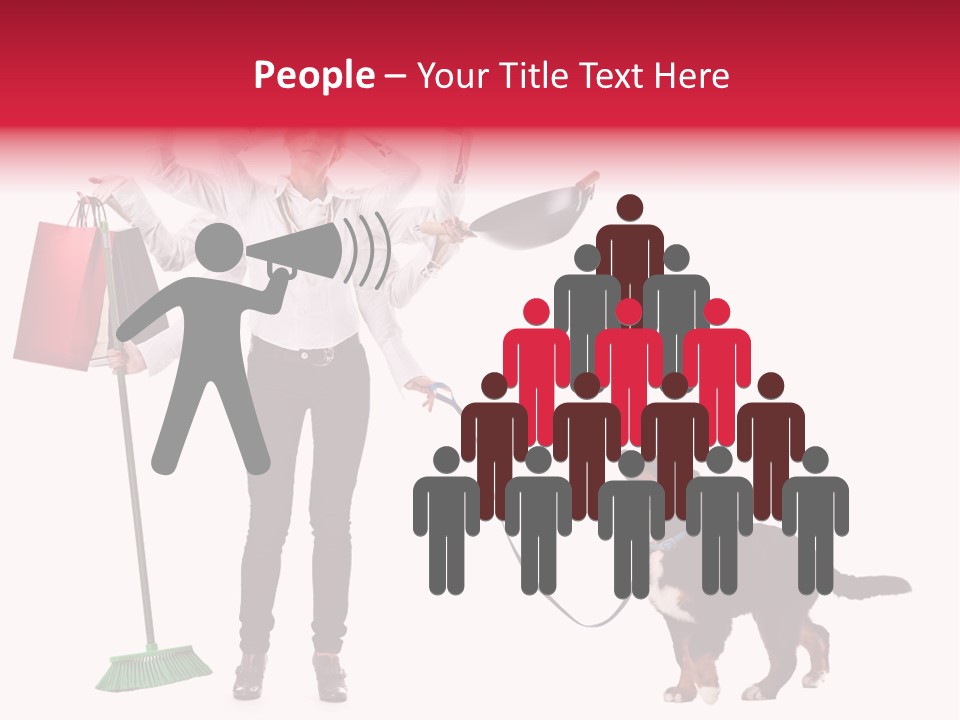 Occupation One Person Caucasian PowerPoint Template