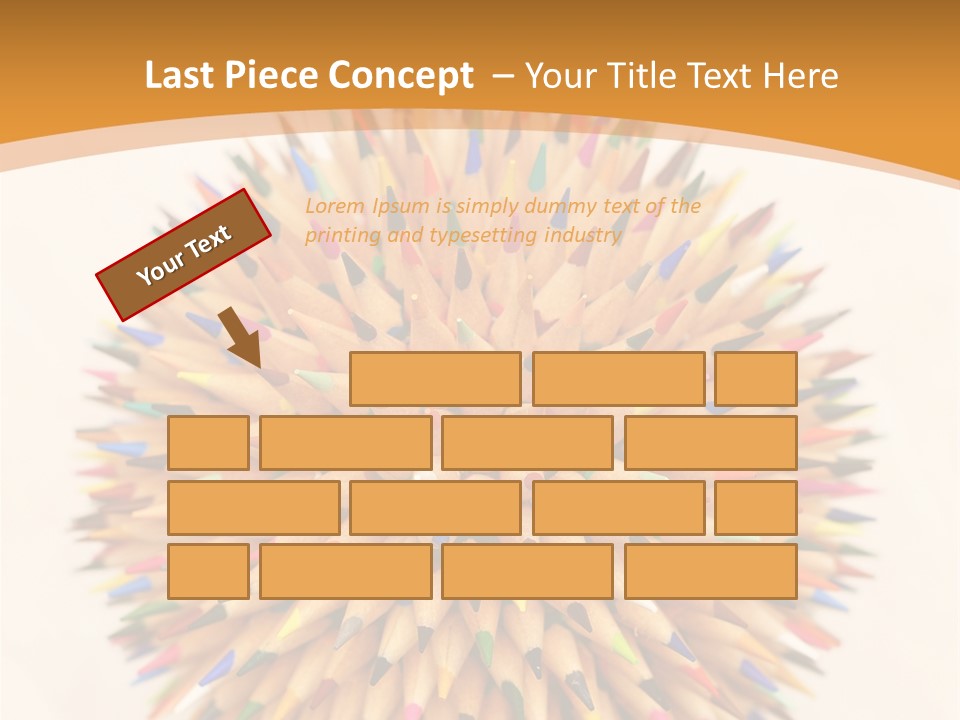 Paint Vertical Erase PowerPoint Template