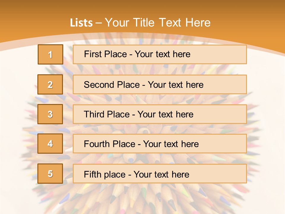 Paint Vertical Erase PowerPoint Template