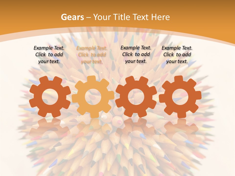 Paint Vertical Erase PowerPoint Template