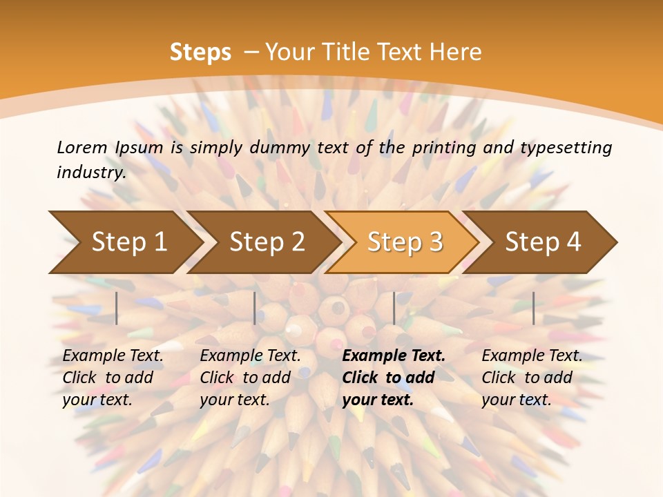 Paint Vertical Erase PowerPoint Template
