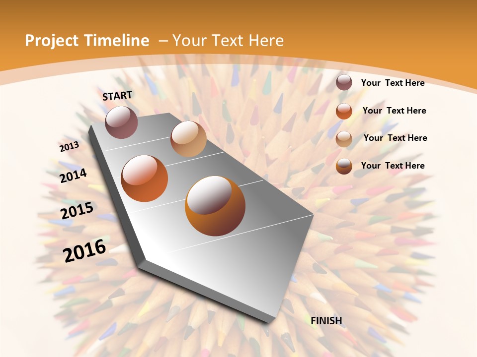 Paint Vertical Erase PowerPoint Template