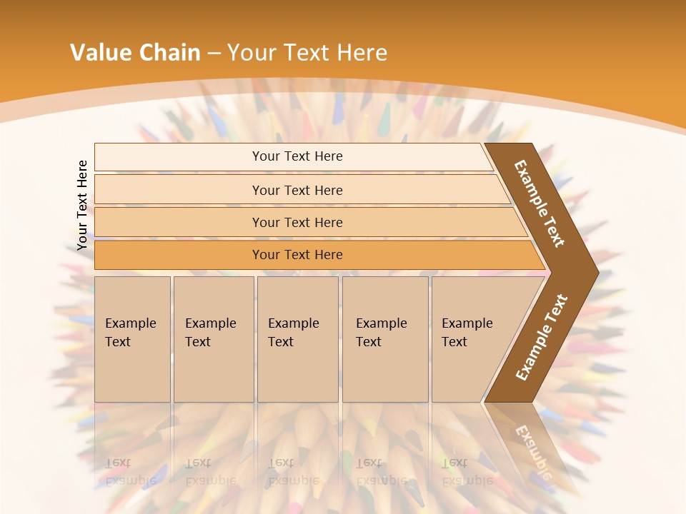 Paint Vertical Erase PowerPoint Template