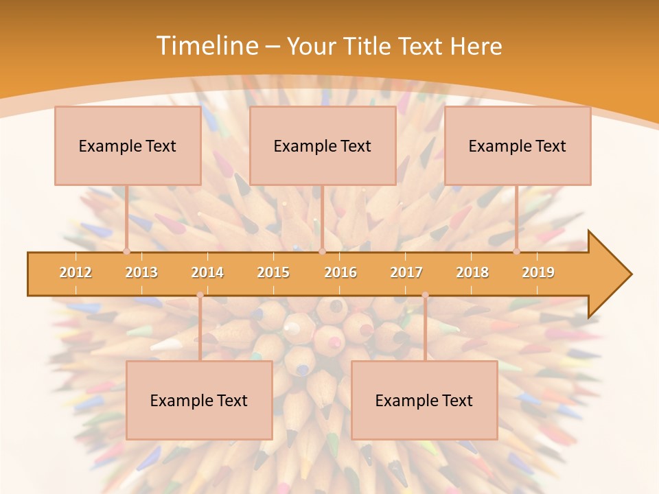 Paint Vertical Erase PowerPoint Template