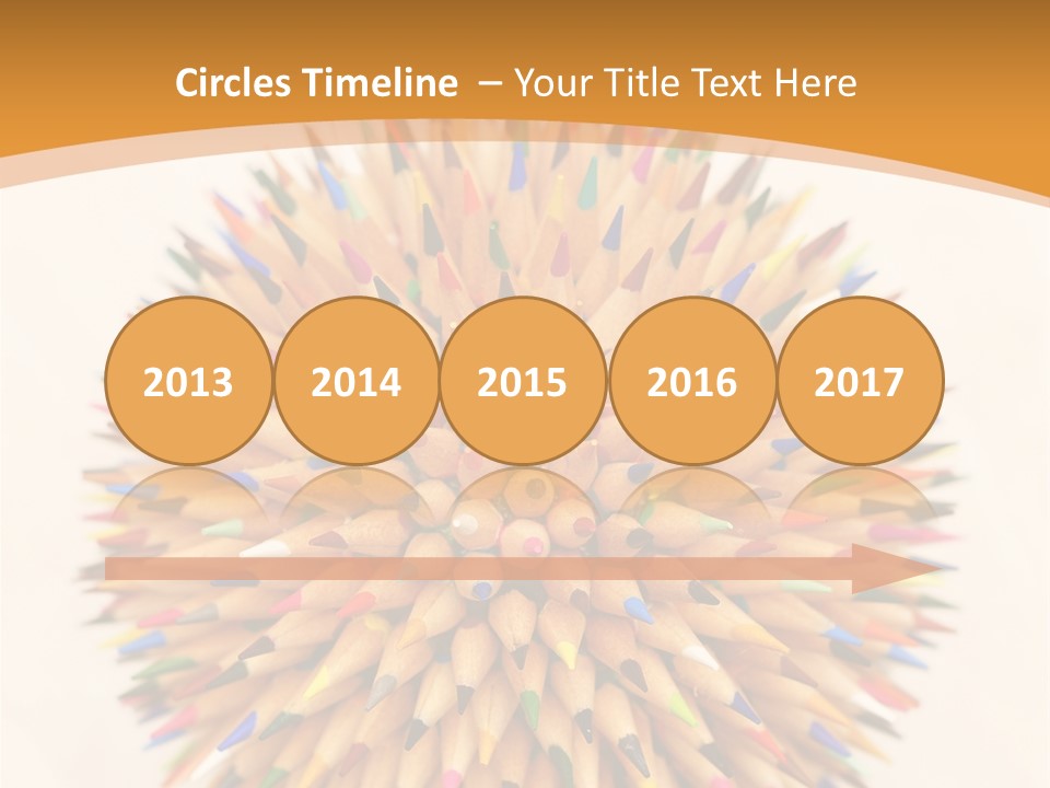 Paint Vertical Erase PowerPoint Template