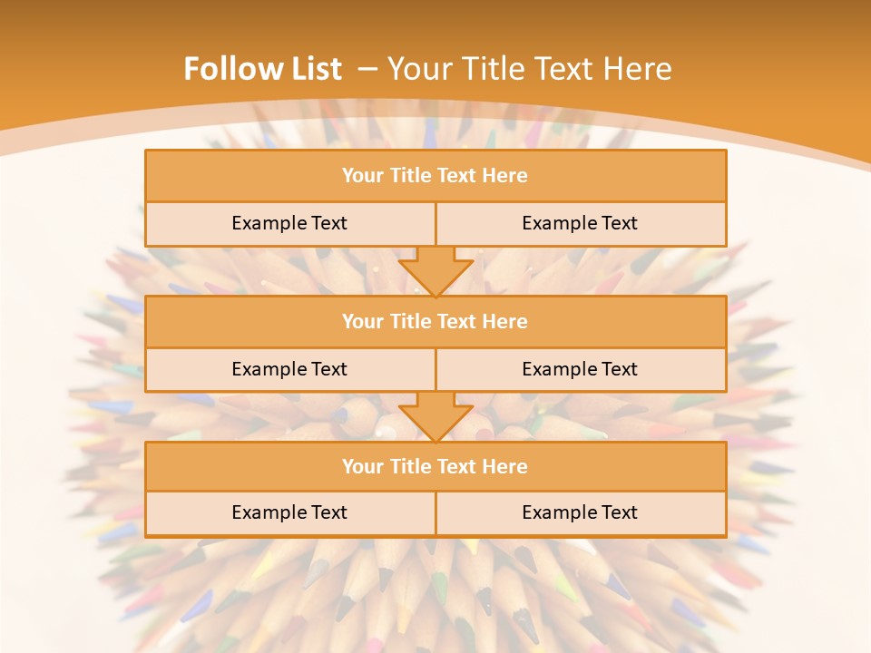 Paint Vertical Erase PowerPoint Template