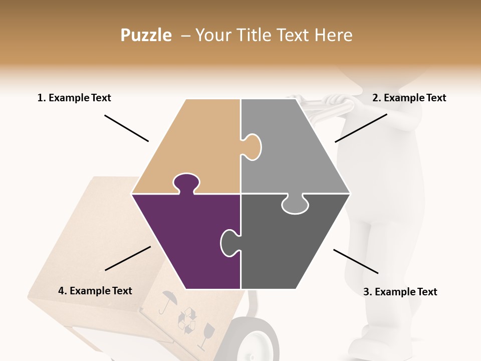 Heavy Shipment Package PowerPoint Template