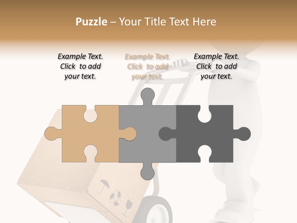 Heavy Shipment Package PowerPoint Template