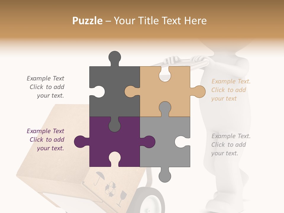 Heavy Shipment Package PowerPoint Template