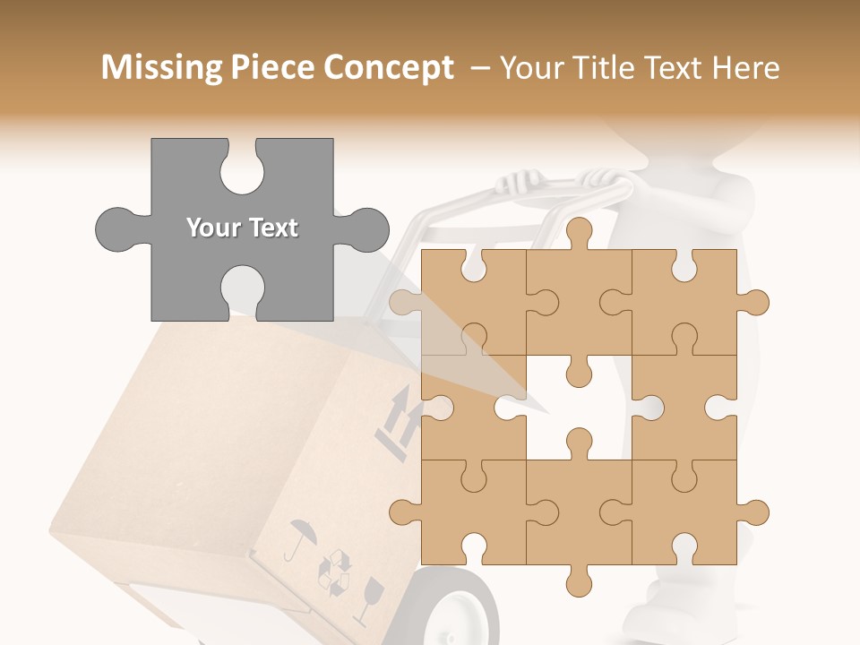 Heavy Shipment Package PowerPoint Template