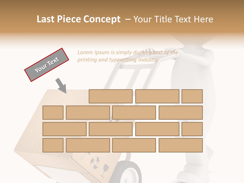 Heavy Shipment Package PowerPoint Template