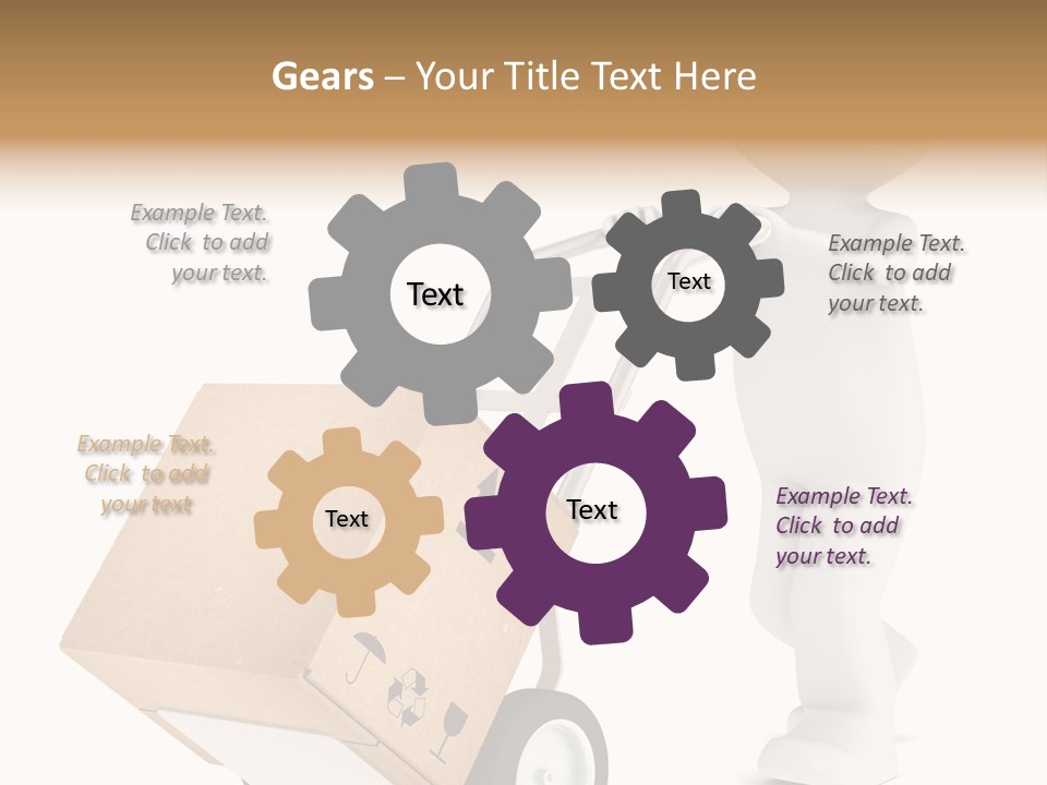 Heavy Shipment Package PowerPoint Template