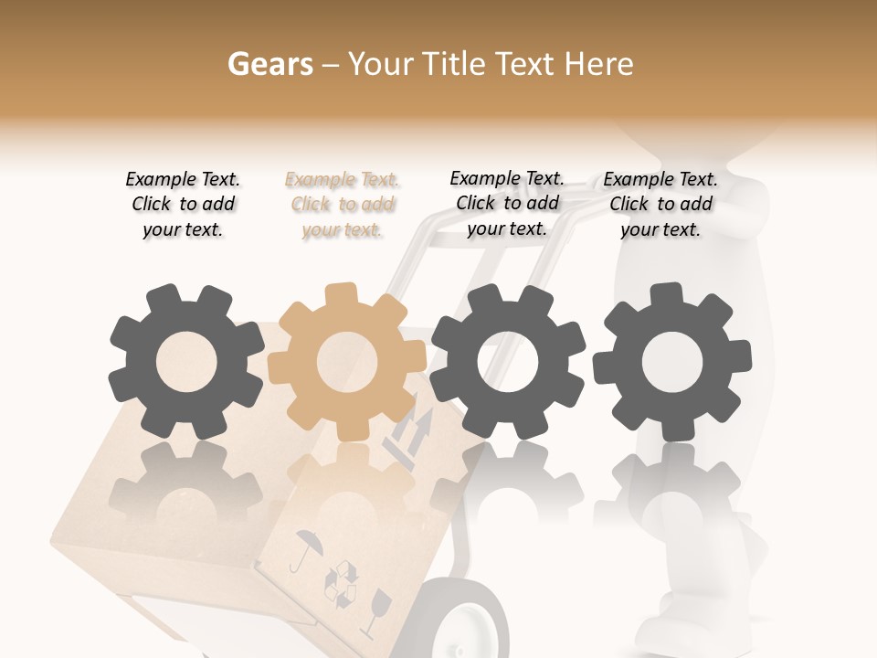 Heavy Shipment Package PowerPoint Template