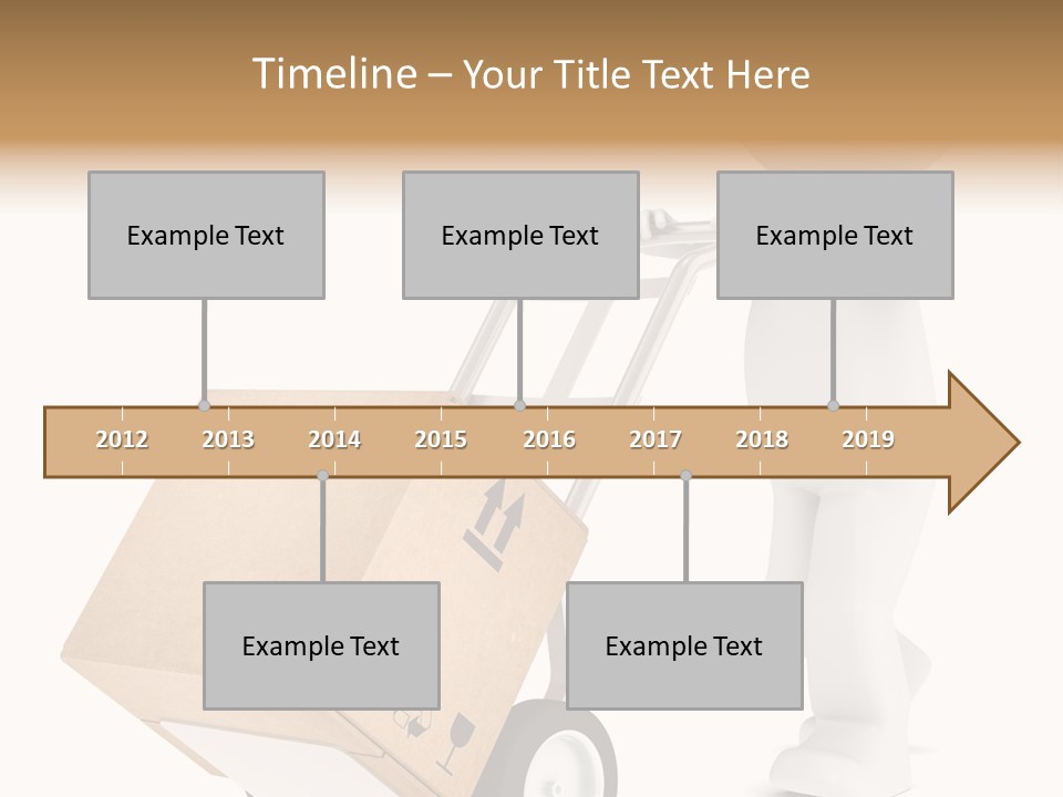 Heavy Shipment Package PowerPoint Template