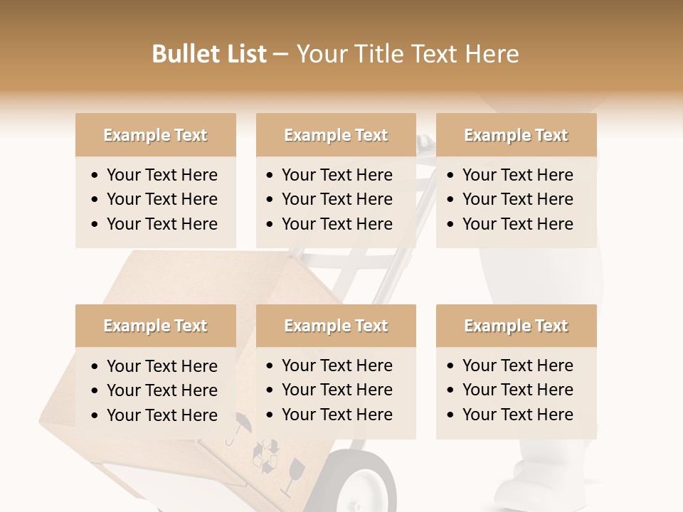 Heavy Shipment Package PowerPoint Template