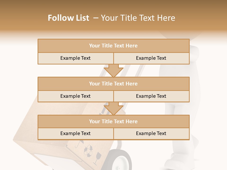 Heavy Shipment Package PowerPoint Template