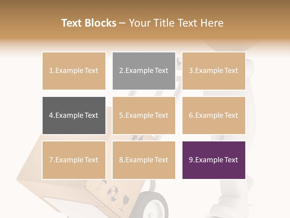 Heavy Shipment Package PowerPoint Template