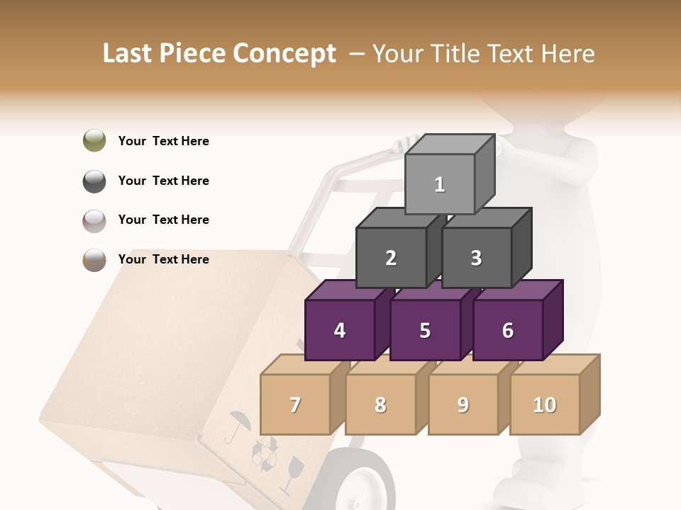 Heavy Shipment Package PowerPoint Template