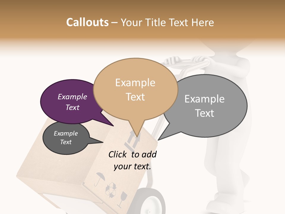 Heavy Shipment Package PowerPoint Template