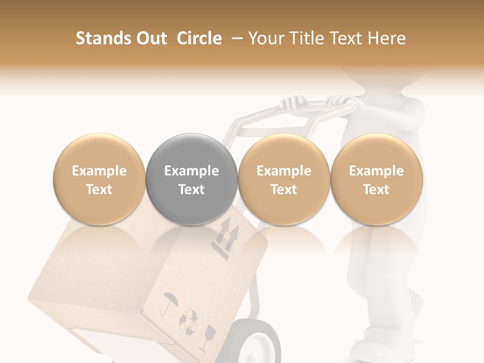 Heavy Shipment Package PowerPoint Template