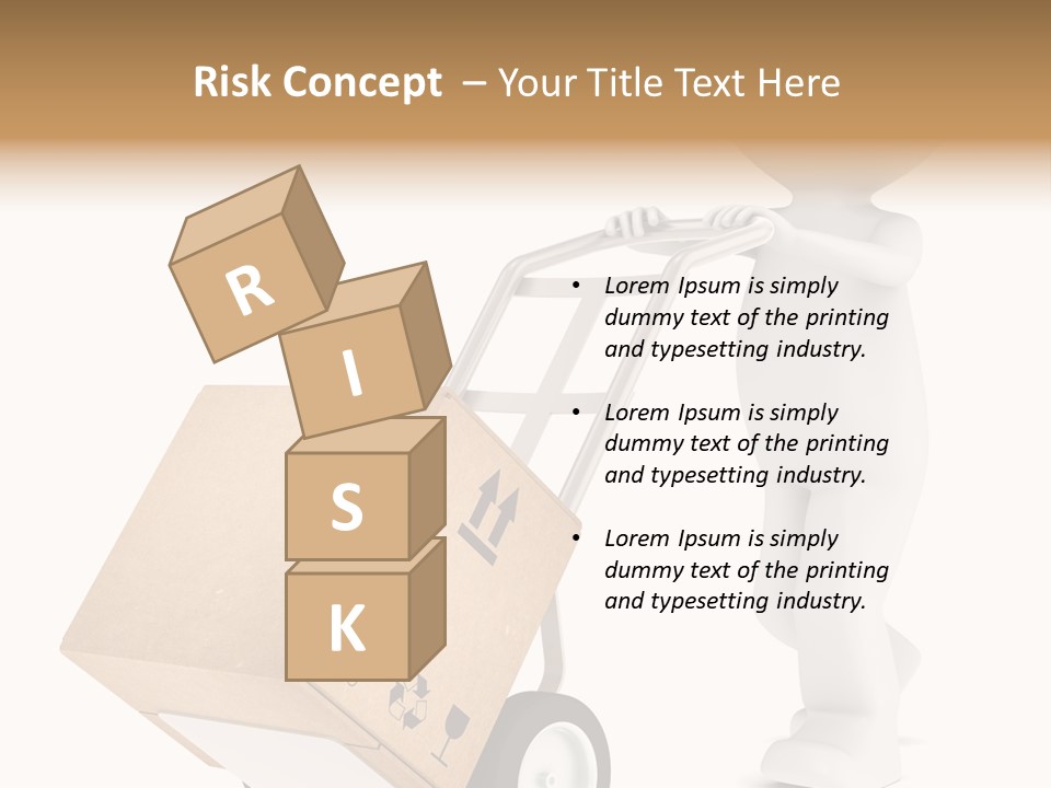 Heavy Shipment Package PowerPoint Template