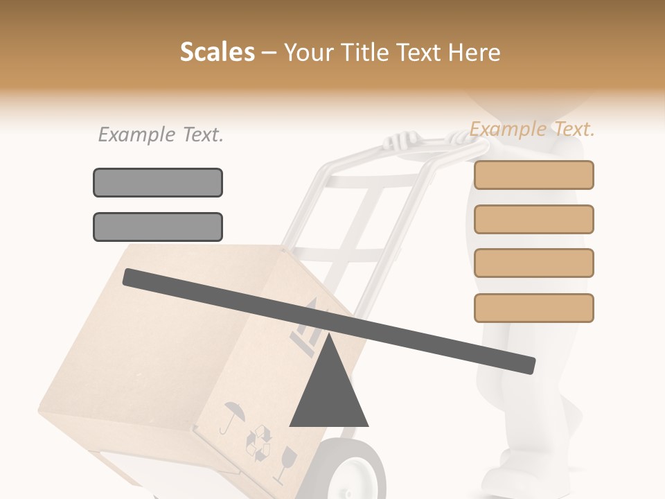 Heavy Shipment Package PowerPoint Template