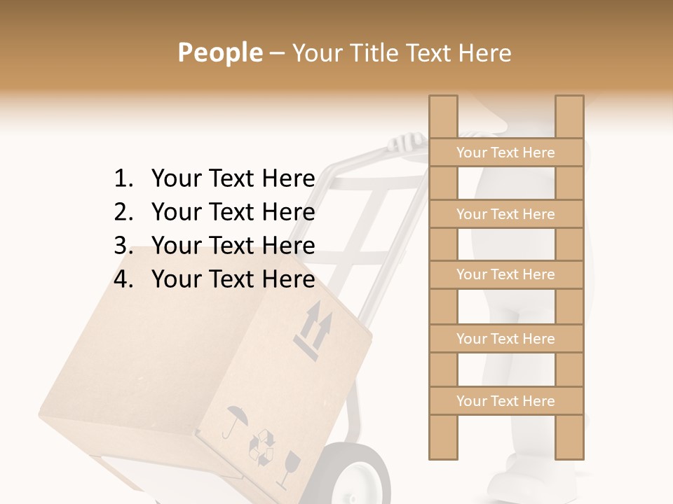 Heavy Shipment Package PowerPoint Template