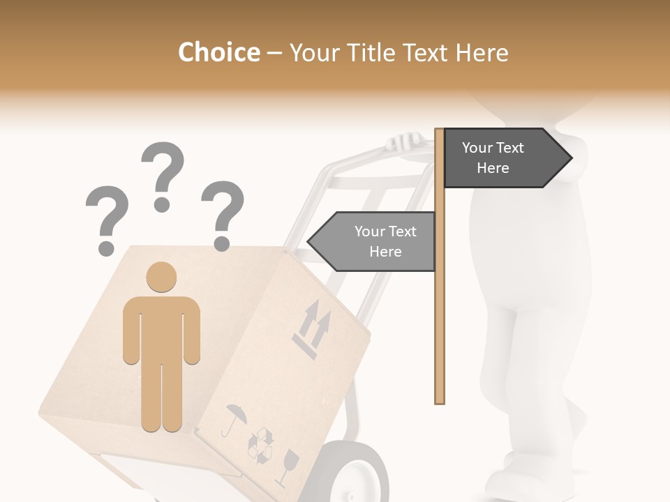 Heavy Shipment Package PowerPoint Template