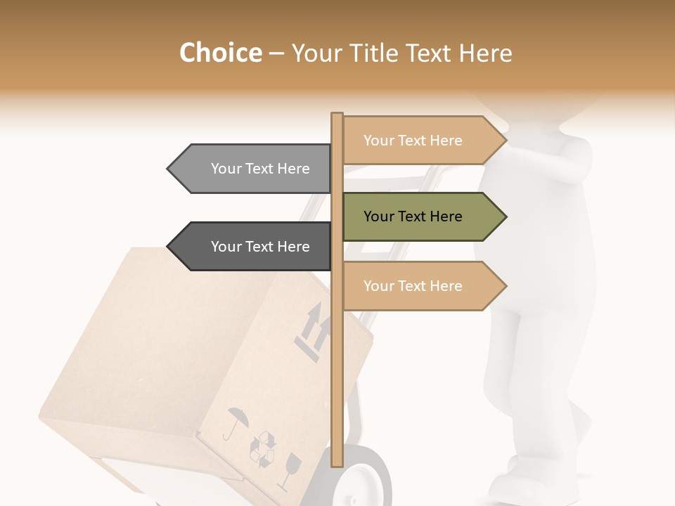 Heavy Shipment Package PowerPoint Template