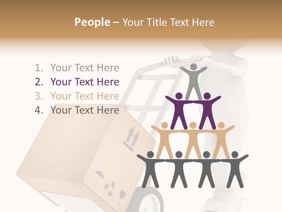 Heavy Shipment Package PowerPoint Template