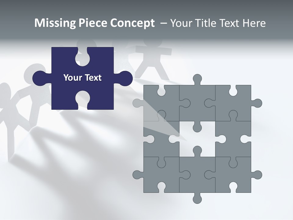 Companion Standing Friends PowerPoint Template