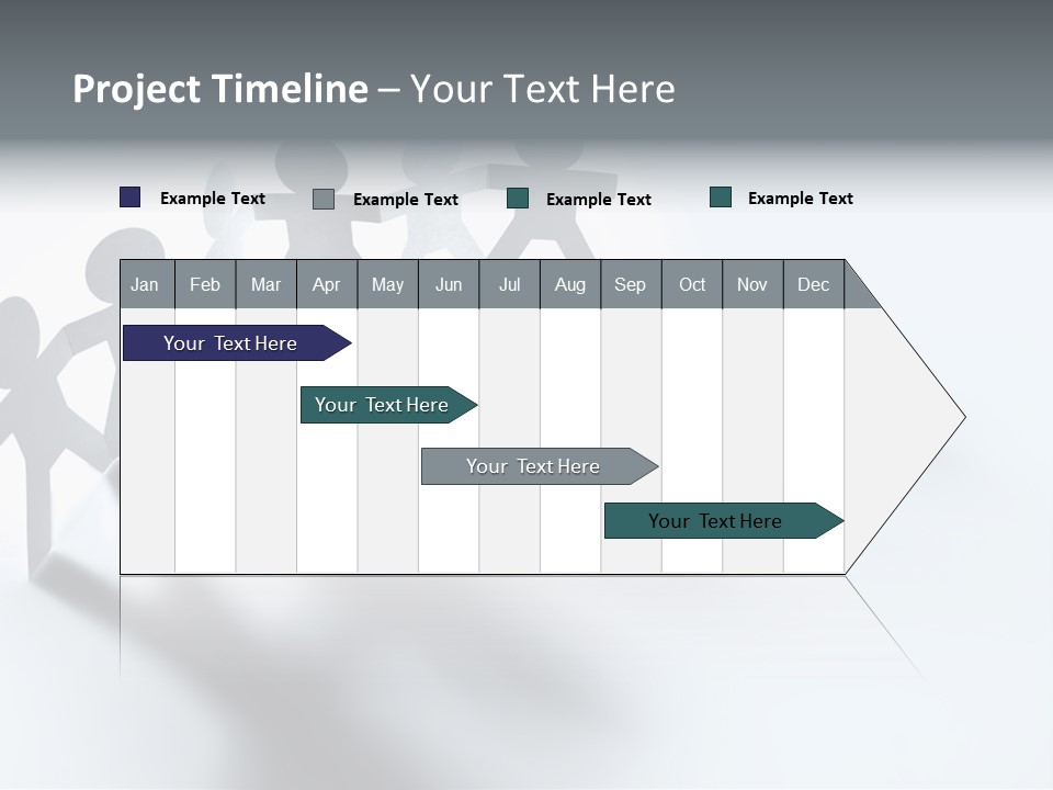 Companion Standing Friends PowerPoint Template