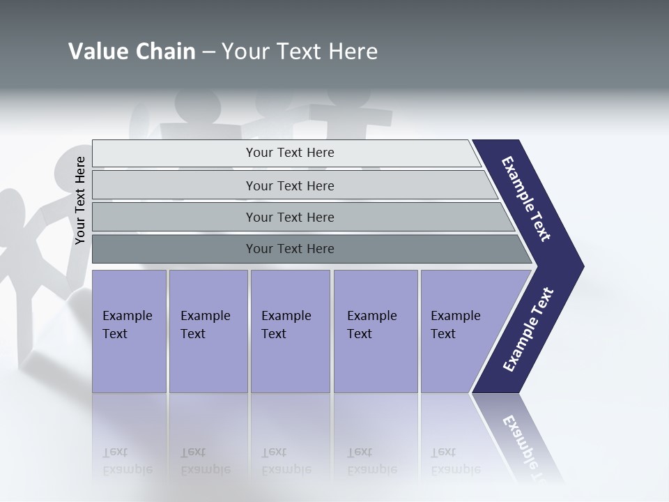 Companion Standing Friends PowerPoint Template